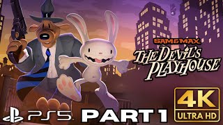 Sam &amp; Max The Devil's Playhouse Remastered Gameplay Part 1 | PS5 PS4 | 4K HDR (No Commentary)