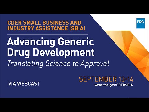 Advancing Generic Drugs Development: Translating Science to Approval 2023 - Day 2