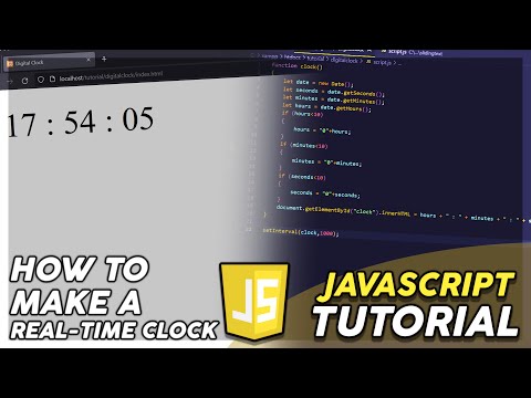 Clock Using Javascript Javascript Clock Challenge Javascript Tutorial