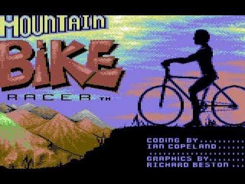 Mountain Bike Racer Review for the Commodore 64 by John Gage