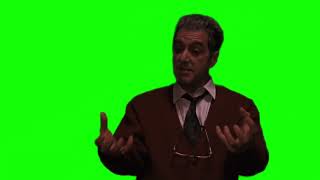 Michael Corleone "just when I thought I was out, they pull me back in" The Godfather 3 green screen
