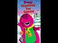 Barney Waiting For Santa 1994 VHS RECREATED
