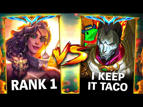 #1 Samira vs #1 Jhin in this insane face off (ft. IKeepitTaco)