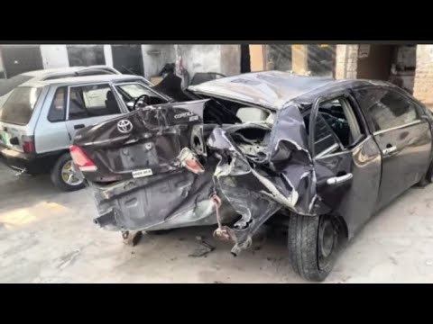 total loss scrap Toyota Corolla Restore in auto master