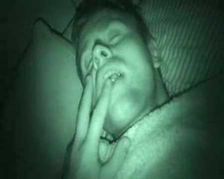 drunk molested in his sleep