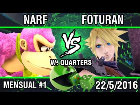 [Smash @ Gambler #1] Narf (Donkey Kong) vs FotuRAN (Cloud, Link) SSB4 Winners Quarters