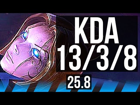 ORIANNA vs LUX (MID) | 13/3/8 | KR Master | 25.8