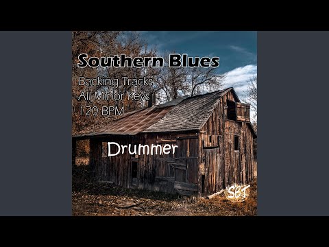 Southern Blues Guitar Backing Track in Eb Minor, 120 BPM, Vol. 1