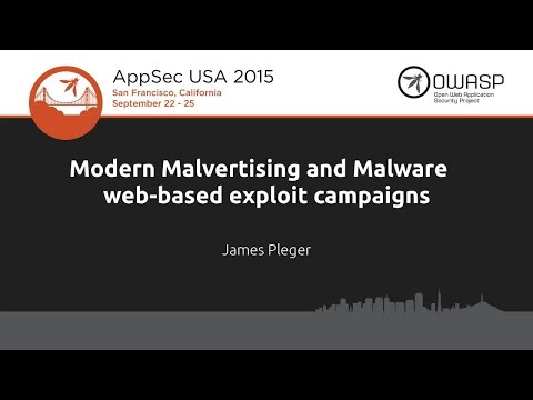 Image thumbnail for talk Modern Malvertising and Malware web-based exploit campaigns
