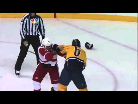 Nashville Predators vs Detroit Red Wings 2012 Playoffs