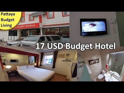 Red Planet Pattaya - Cheap Budget Hotel With Great Location 15 - 20 USD per night