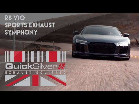 Audi R8 V10 Sports Exhaust Sound by QuickSilver