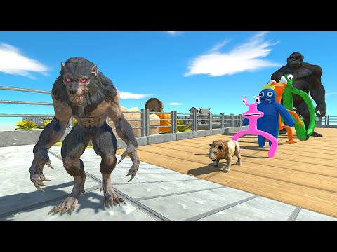 NEW UNIT | Werewolves Barracks Death Run - Animal Revolt Battle Simulator