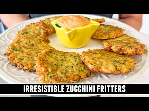 , title : 'EASY Zucchini Fritters Recipe | Quick & Crispy Zucchini Fritters'