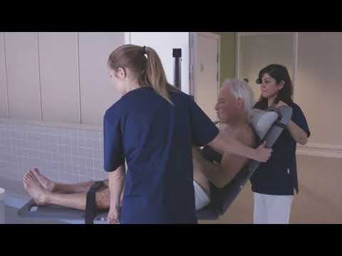 Badekar (TR COMFORTLINE) samt mobil badelift (TR 9650) fra TR Equipment