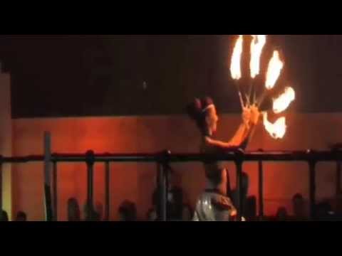 Fire Performer Katriana - Available from AliveNetwork.com