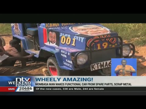Thumbnail for Mombasa man makes car from an assortment of spare parts, names it COVID-19 by Automobile, Car