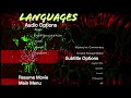Scooby Doo In Alien Vs Predator DVD Languages Menu Concept Side B Unrated Version