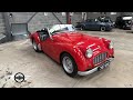 1957 TRIUMPH TR3 MATHEWSONS CLASSIC CARS AUCTION 21 22 23 MAY 2025
