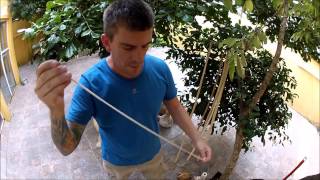 Como Fazer Meu Berimbau - A Cordinha da cabaça e do arame