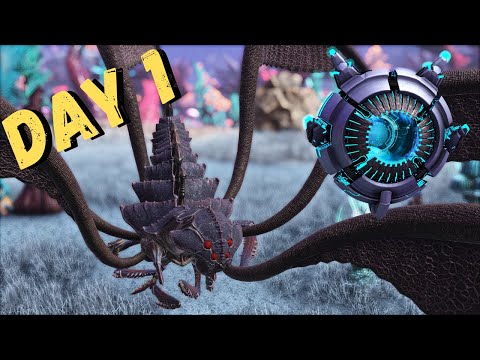 CLAIMING our UW base spot on Fjordur! DAY 1! - Ark PvP
