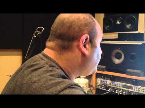 In the studio with Lil' Pete