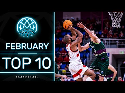 Top 10 PLAYS | February | Basketball Champions League 2021-22