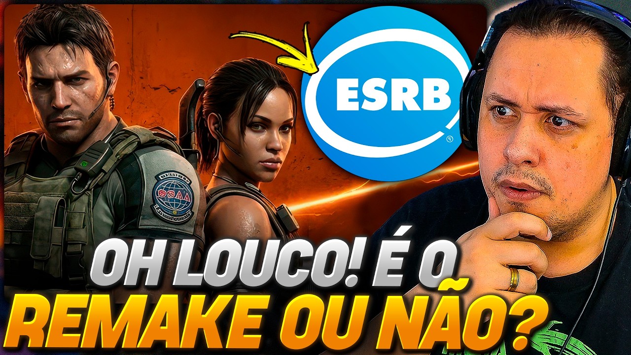 EITA! RESIDENT EVIL 5 na ESRB é SINAL de REMAKE? Calma, a história é OUTRA!