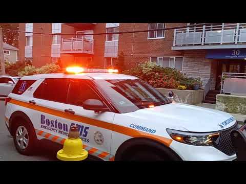 Boston fire and EMS respond to 30 Iroquois Street