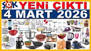 ŞOK 4 MART 2026 | ELEKTRİKLİ EV ALETLERİ | ŞOK ZÜCCACİYE CAM ÜRÜNLER | ŞOK AKTÜE