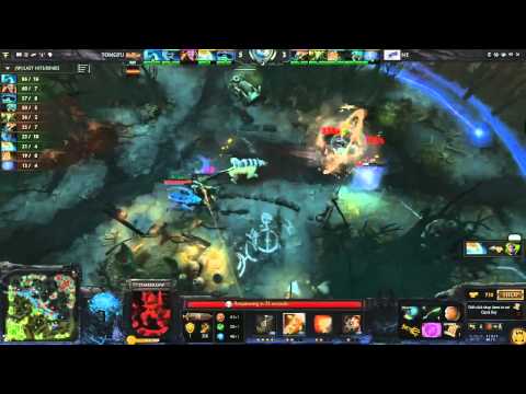 DOTA2  TongFu vs New Element Game 1 SinaCup Quarter Finals]