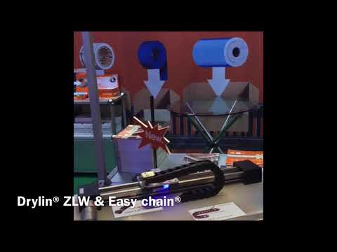 igus® at ProPak Philippines 2020 - Products Highlight; drylin® ZLW & easy chain®
