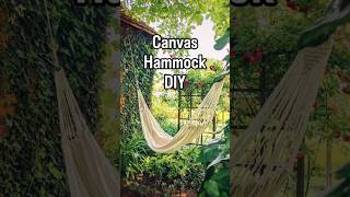👉 DIY Canvas Hammock | How I Made My Own Relax Spot