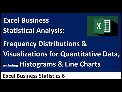 Excel Statistical Analysis 01 Data Statistics