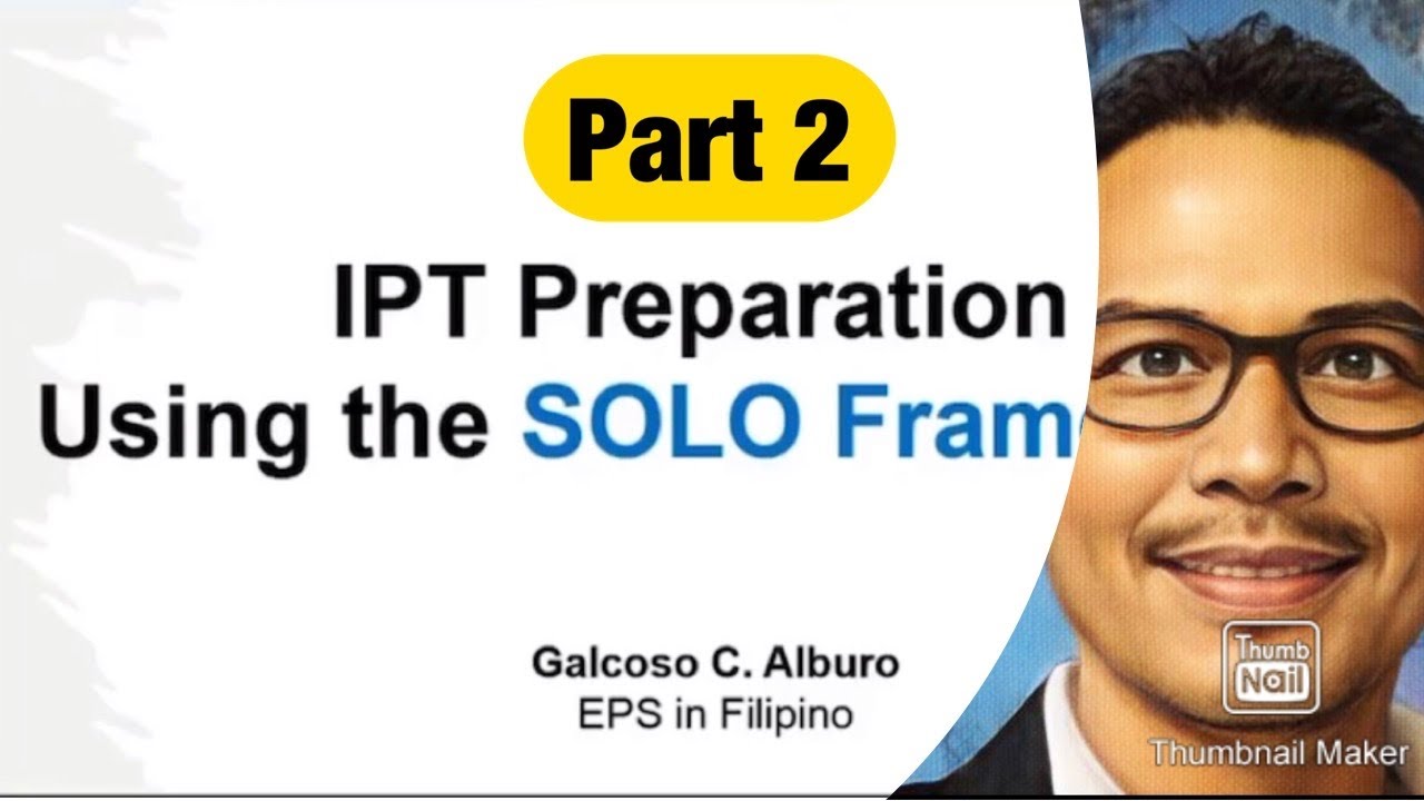 Integrative Performance Tasks using the SOLO Framework | IPT Within & Across Learning Areas (Part 2)