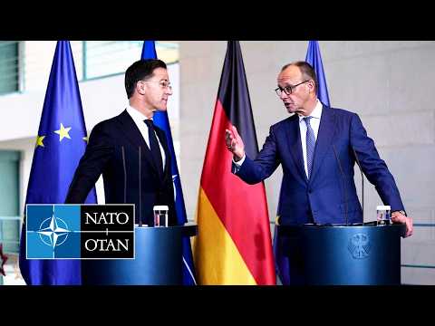 NATO Secretary General with the Chancellor of Germany 🇩🇪 Friedrich Merz, 11 DEC 2025