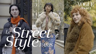 Que portent les Parisiens en hiver ? Ft. Sophie Fontanel | LE STREET STYLE | Vogue France