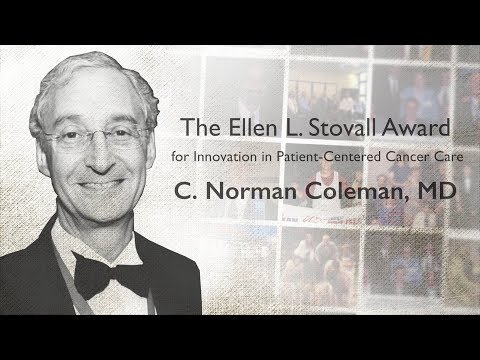 Norm Coleman, MD: Cancer Care Innovator, 2018 Stovall Award Recipient