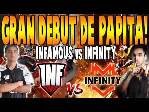 INFAMOUS vs INFINITY [BO2] - Gran Debut de PAPITA! "Mariano" - MOBIUS MAESTROS DOTA 2