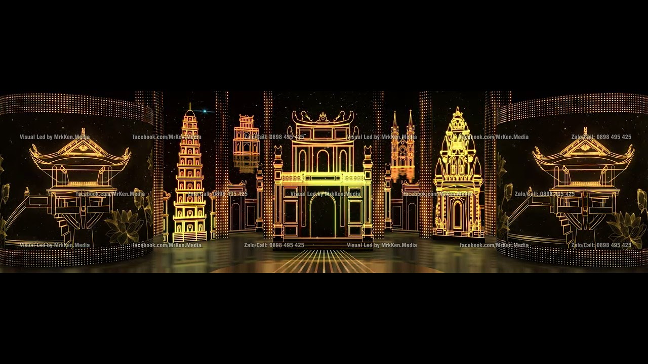 139. 2 - Visual 3D - Thăng Cảnh Việt Nam Nổi Tiếng - Gold