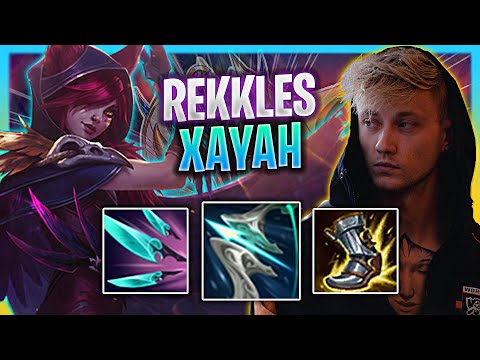 REKKLES PERFECT GAME WITH XAYAH! | FNC Rekkles Plays Xayah ADC vs Orianna!  Season 2023