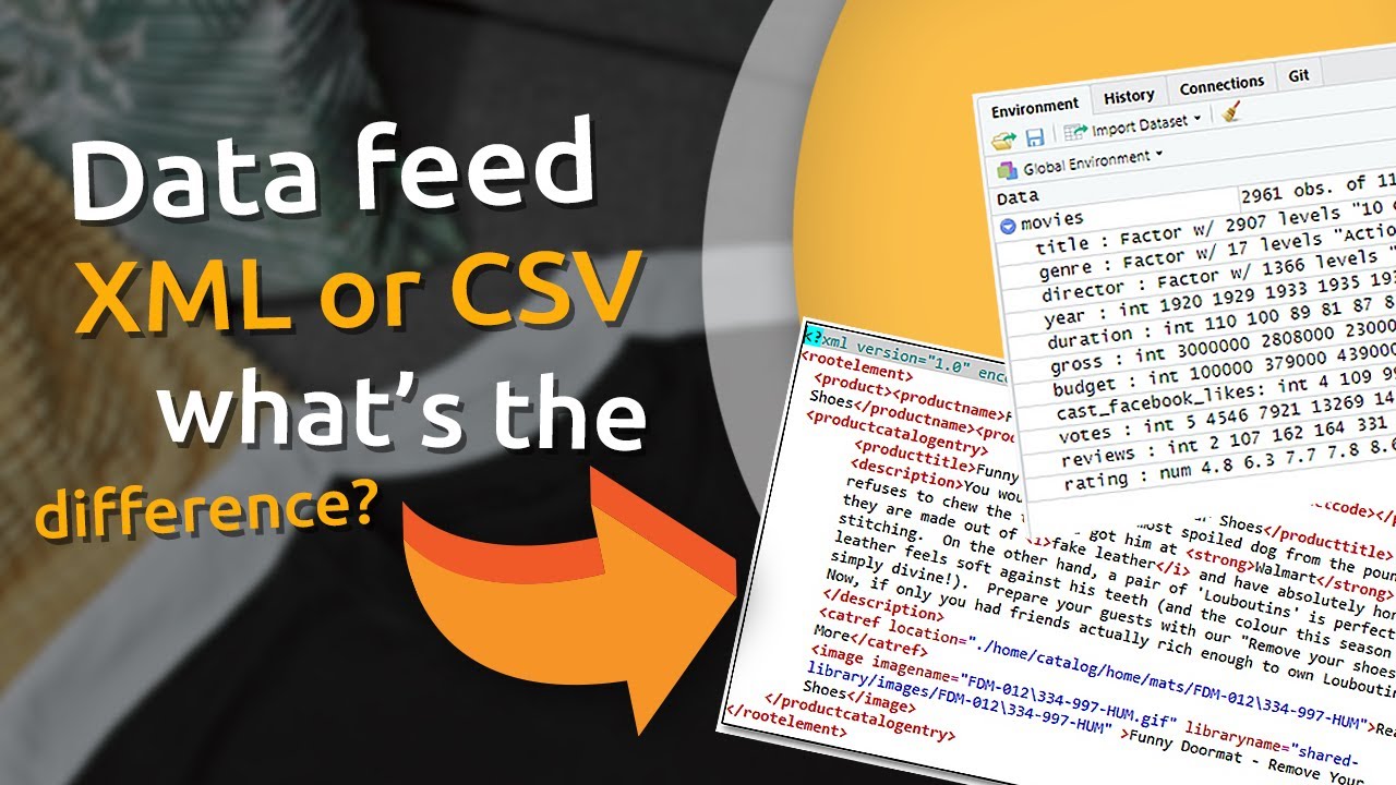 Thumbnail for Data feed: XML of CSV – wat is het verschil?