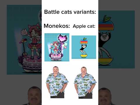 Battle Cats variants #4 💀 #battlecats #meme