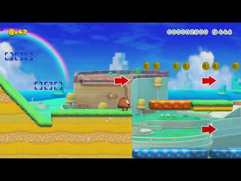 クリボーを倒しちゃダメ !　~Don't beat Goomba〜 by アツシ 🍄 Super Mario Maker 2 #acz 😶 No Commentary