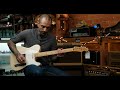 L A  Vintage Gear Proprietary Single Cut T Style Nicotine Blonde  Blankenship Fat Boy Tweed Amp