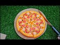 Satisfying Crunchy ASMR Relaxing Sounds Cutting Pizza Toy