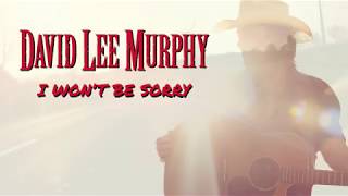 David Lee Murphy - I Won&#39;t Be Sorry (Official Lyric Video)