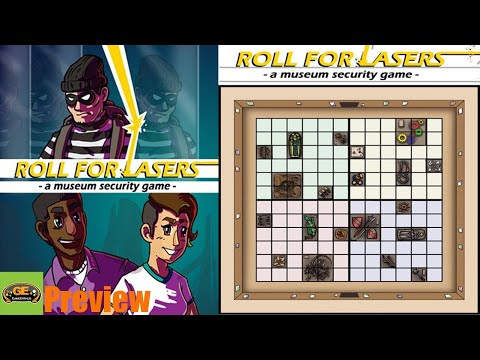 Roll For Lasers Preview | Dice and Lasers vs Cat Burglars