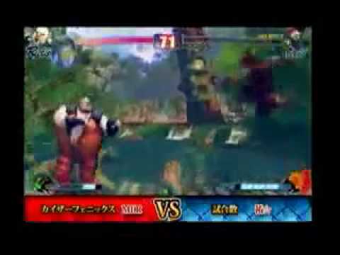 Street Fighter 4 Japan National Tournament Daigo (Ry) Bonchan (Sa) Yuu (Ak) vs MDR (Ru) Part 1