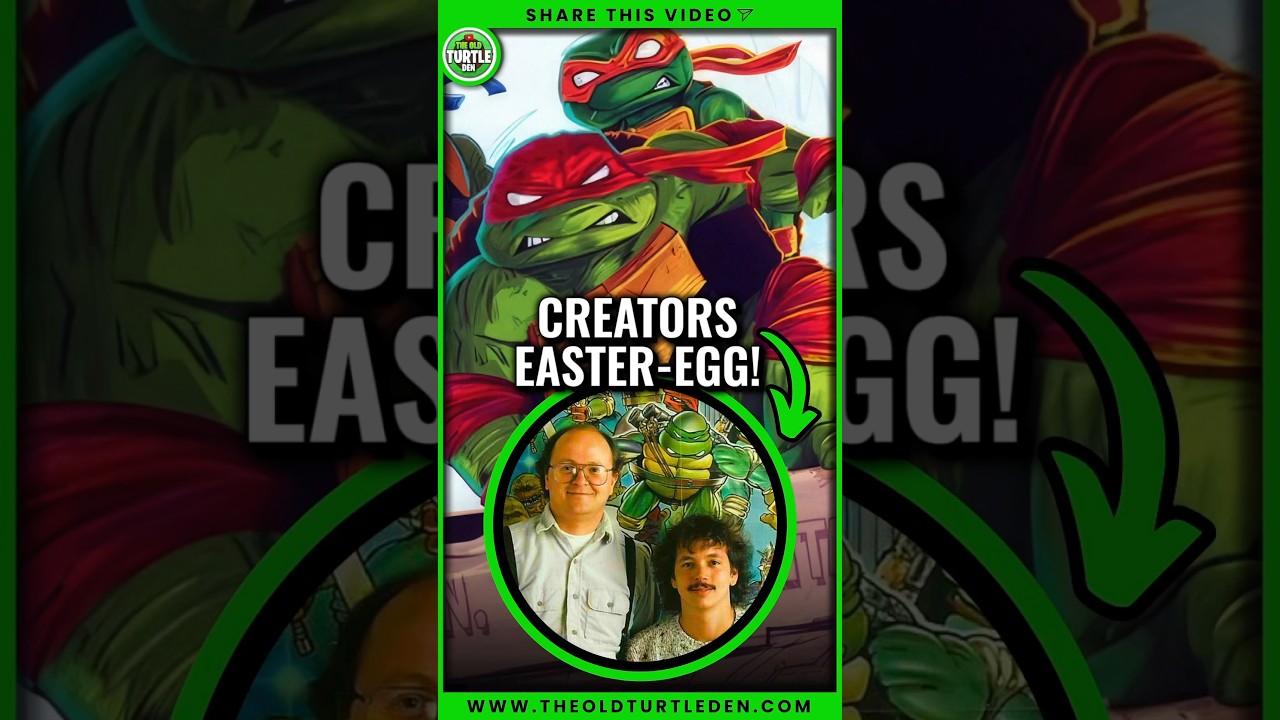 TMNT Creators Easter Eggs in Mutant Mayhem